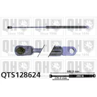 Quinton Hazell QTS128624 Gasveer achterklep