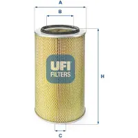 Ufi 27.805.00 Luchtfilter