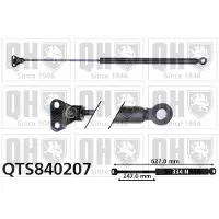 Quinton Hazell QTS840207 Gasveer achterklep