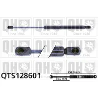 Quinton Hazell QTS128601 Gasveer motorkap