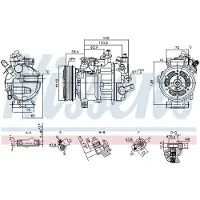 Nissens Compressor airconditioning 890944