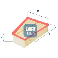Ufi 30.331.00 Luchtfilter