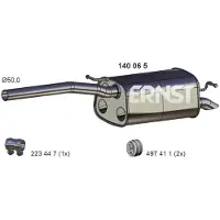 ERNST 140065 Einddemper