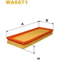 WIX FILTERS WA6671 Luchtfilter