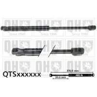 Quinton Hazell QTS828337 Gasveer achterklep
