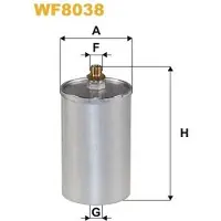 WIX FILTERS WF8038 Brandstoffilter