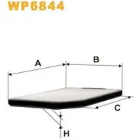 WIX FILTERS WP6844 Interieurfilter