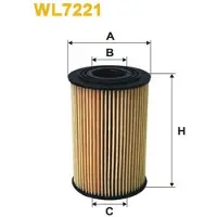 WIX FILTERS WL7221 Oliefilter