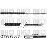 Quinton Hazell QTS828033 Gasveer achterklep