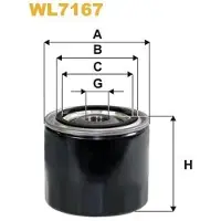WIX FILTERS WL7167 Oliefilter