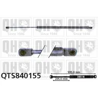 Quinton Hazell QTS840155 Gasveer achterklep