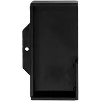 HDD pro Schuifdeurkom Inkapschelp Hdd Carre Massief 40mm Zwart