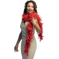 Intratuin Two Trade Boa Bordeaux Rood 180 Cm