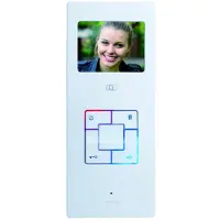 M-E Modern-Electronics Video-aanvullende interne unit met 86 mm (3,5") kleuren TFT-display, model Vistus VD-603