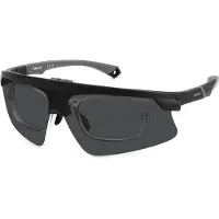 Polaroid Zonnebril 'PLD 7056/CI/S Matt blue 99/1/135 MAN Sunglasses' zwart