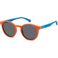 Polaroid Kids Polaroid Zonnebril Kinderen PLD 8061/S 46/18/130 Oranje Polycarbonaat monturen JUNIOR PLD 8061/S