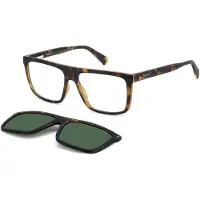 Polaroid Zonnebril - - PLD 6230/CS - Matte Havana - Groene Gepolariseerde - 56/16/140