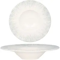 Bonna Pastabord iris porselein 28 cm (400cc) set van 2