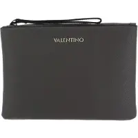 Valentino Utensil zak Beauty Morbido Arepa Pouch Taupe Grijs
