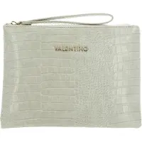 Valentino Utensil zak Fire Re Soft Cosmetic Case Ghiaccio Lichtgrijs