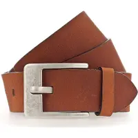 Vanzetti Leren Riem Denim Love 45mm Full Leather Belt W80 Light Brown Lichtbruin