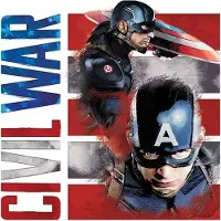 Pyramid CAPTAIN AMERICA CIVIL WAR - Canvas 40X40 - Split