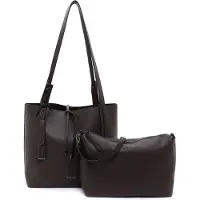 Tamaris Schoudertas Janika Shopper Brown Donkerbruin