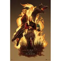 Grupo Erik Poster House of the Dragon - Fire and Blood 61x91,5cm