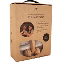 Emendo - Tarwe nekkussen 14 x 50 cm - incl. massagerol
