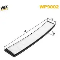 WIX FILTERS WP9002 Interieurfilter