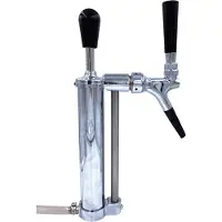 Ich-zapfe Tapzuil, Biertapzuil, chroom, 2 lineair, Elegant