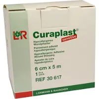 Lohmann & Rauscher Curaplast Sensitive Wondpleister 6 cm x 5 m (400434) | 1 stuk