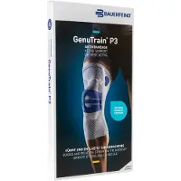 Bauerfeind GenuTrain P3 Kniebrace - Patella Steun - Kniebandage - Knie Support - Maat XL - Zwart