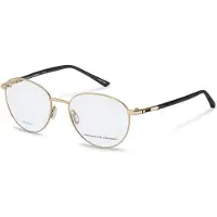 Porsche Design P8767 53/18/145 Goud/Zwart Metallo UNISEX P8767 Bril