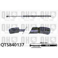 Quinton Hazell QTS840137 Gasveer achterklep