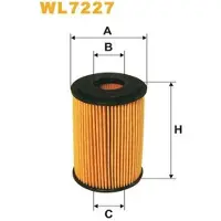 WIX FILTERS WL7227 Oliefilter