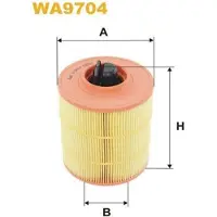 WIX FILTERS WA9704 Luchtfilter