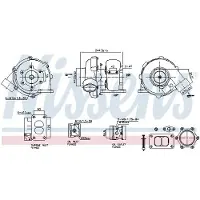 Nissens 93713 Turbocharger