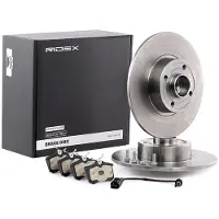 RIDEX 3405B0120 Remschijven en blokken