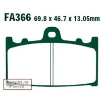 EBC Brakes FA366V Remblokken