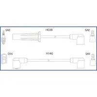 Hikoki 134448 Bougiekabels
