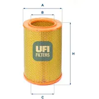 Ufi 27.081.00 Luchtfilter