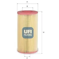 Ufi 27.E51.00 Luchtfilter