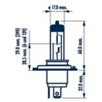 Narva 98654 Gloeilamp, verstraler