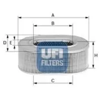 Ufi 27.071.00 Luchtfilter