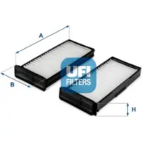 Ufi 53.338.00 Interieurfilter
