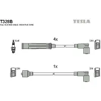 Tesla T328B Bougiekabels