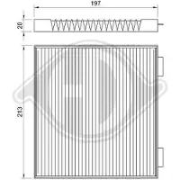 Diederichs DCI0098 Interieurfilter