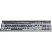 Hama 00173068 WK-750 Tastatur kabellos grau