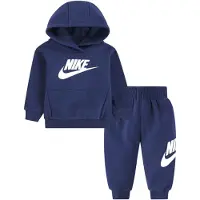 Nike Joggingpak 'Club Fleece' navy / wit